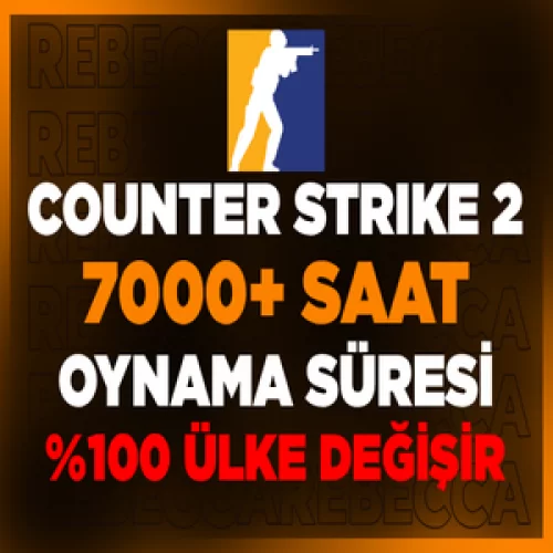  ⭐7000+ SAAT CS2 STEAM HESABI